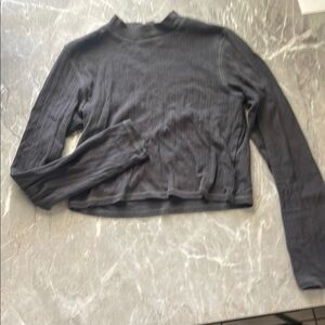 American Eagle Outfitters Black Cowl Neck Sweater